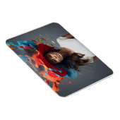 Mode vrouw beeldende kunst magneet (Rechterzijde)