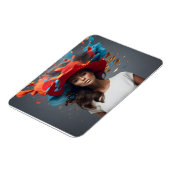 Mode vrouw beeldende kunst magneet (Linkerzijde)