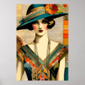 Mode Vrouw Poster (Voorkant)