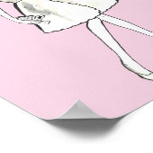 mode  vrouw tekenen poster (Hoek)