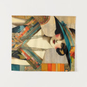  Mode Vrouw Wandkleed (Voorkant (horizontaal))