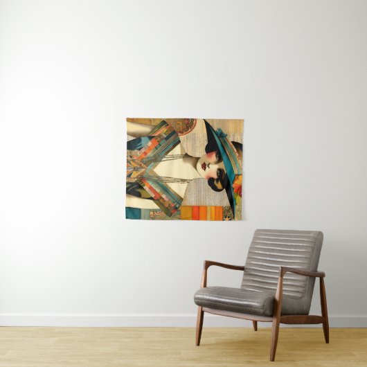  Mode Vrouw Wandkleed (In Situ (horizontaal))