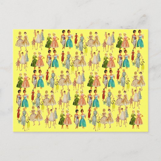  Mode vrouwen Briefkaart (Voorkant)