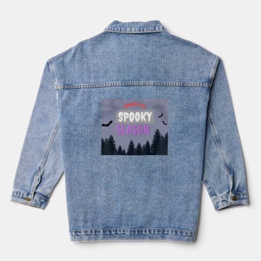 Mode vrouwen denim jacket (Achterkant)