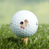 mode vrouwen in de jaren twintig golfballen (Insitu Shirt)