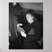 Mode vrouwen, jaren veertig poster (Voorkant)