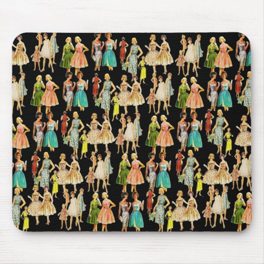  Mode vrouwen Muismat (Voorkant)