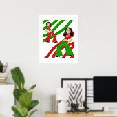 Mode vrouwen poster (Thuiskantoor)