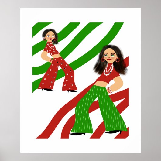 Mode vrouwen poster (Voorkant)