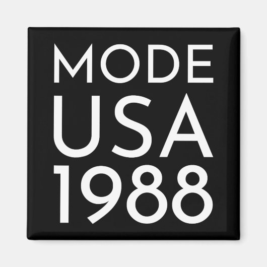 Mode VS 1988 M Tour Magneet (Voorkant)