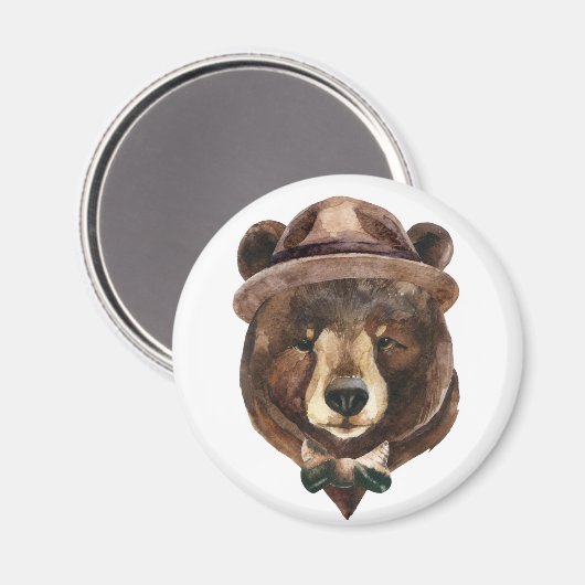 Mode waterverf Beer Magneet (Voorkant / Achterkant)