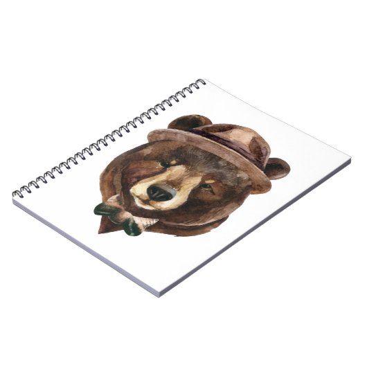 Mode waterverf Beer Notitieboek (Linkerzijde)