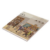 Mode winter najaar 1934 tegeltje (Zijkant)