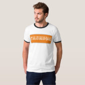 Mode wit en geel t-shirt (Voorkant volledig)