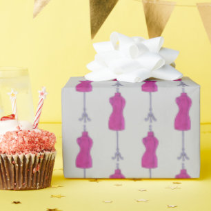 Mode zaaigoed Mannequin Dressform Cadeaupapier