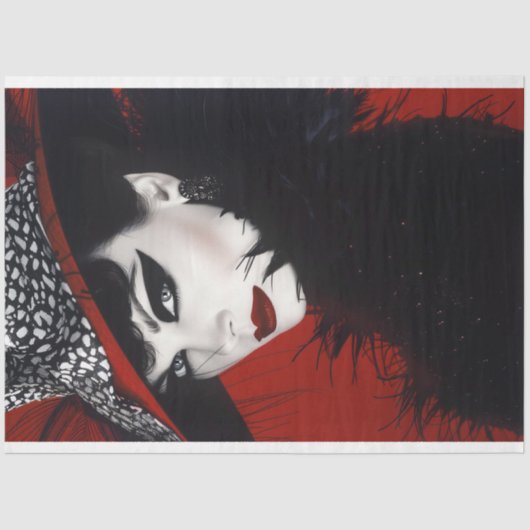 Mode zakelijke benodigdheden tissuepapier (Voorkant)