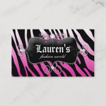 Mode Zebra juwelen Modern Roze