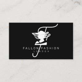 Mode, zeemleder, verandering van naaiwerk visitekaartje