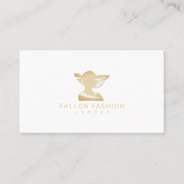 Mode, zeemleder, verandering van naaiwerk visitekaartje