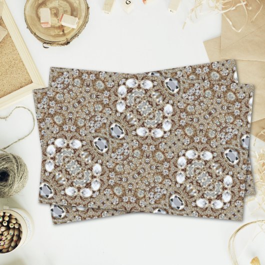 mode zilver zwart en goud tissuepapier