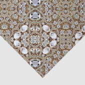 mode zilver zwart en goud tissuepapier (Detail)