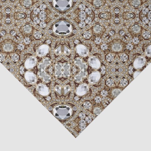  mode zilver zwart en goud tissuepapier (Detail)