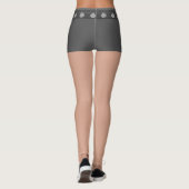 Mode Zilveren Klavers Leggings (Achterkant)