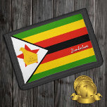 Mode Zimbabwe vlag, Zimbabwaanse patriotten / spor Drievoud Portemonnee<br><div class="desc">WALLETS: Zimbabwe & Zimbabwe Flag mode - hou van mijn land,  reiscadeaus,  verjaardag van opa,  nationale patriotten / sportfans</div>