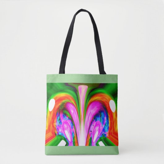 Mode zomeruitbarsting tote bag (Voorkant)