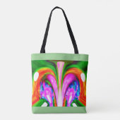 Mode zomeruitbarsting tote bag (Achterkant)