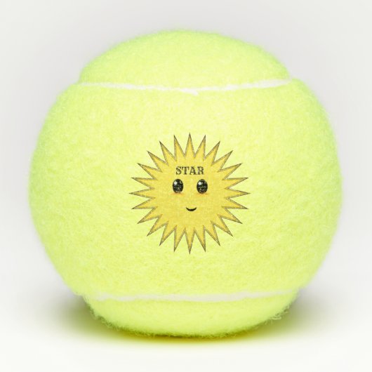Mode Zonnegeluk Tennisballen (Voorkant)