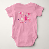 Modebaby Cute Olifant Romper (Achterkant)