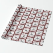 Modebewust Vijftig Chic Couture Inpakpapier (Uitgerold)
