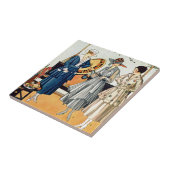 Modebewuste Dames Tegeltje (Zijkant)