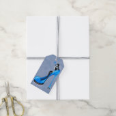 Modebewuste vrouw in stiletto cadeaukaartjes cadeaulabel (Met Touw)