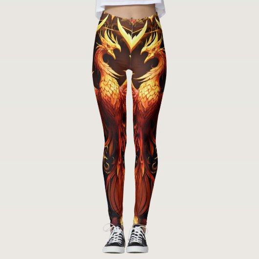 ModeFlex – Trendy Hoge Stretch Dames Leggings (Voorkant)