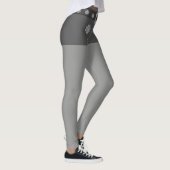 Modegrijs en Zilver Leggings (Rechts)