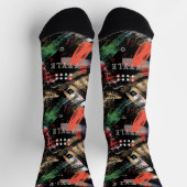 Modegrunge abstract sokken (Top)