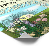 Modeh Ani - Awakening Meditation Poster (Hoek)