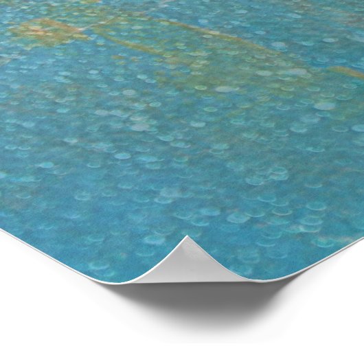 Modeh Ani Jewish Boy's Morning Prayer in Hebreeuws Poster (Hoek)