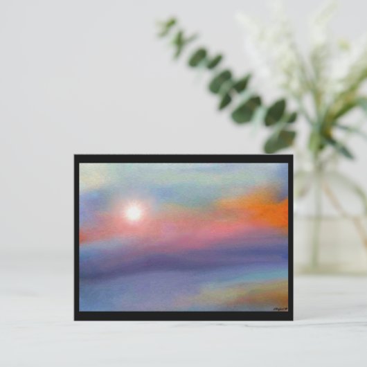 Modeh Ani Sunrise Briefkaarten (Staand voorkant)