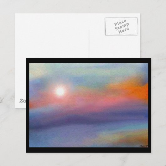 Modeh Ani Sunrise Briefkaarten (Voorkant / Achterkant)