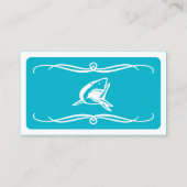 modehaai (kleur aanpasbaar) visitekaartje (Voorkant)