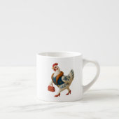 Modekip met Handtas Espresso Kop (Rechts)