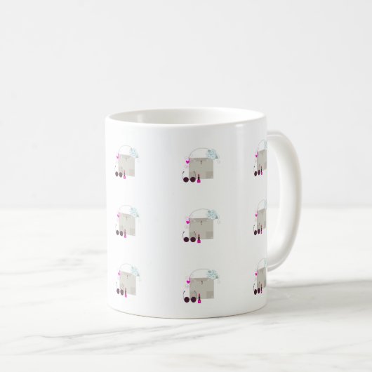 Modeklasse Stijl Koffiemok (Voorkant rechts)