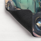 Model A een hete staafje door de oceaan Muismat (Hoek)