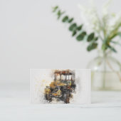 Model A Klassiek Visitekaartje (Staand voorkant)