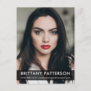 Model Acteur 1 Foto Comp Kaart Briefkaart BLK