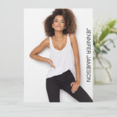 Model Acteur Comp Kaart | 3 Foto's (Staand voorkant)