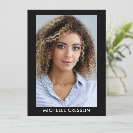 Model Actor 3 Fotoback Comp Zed Kaart 5.5x7.5 Blu (Staand voorkant)